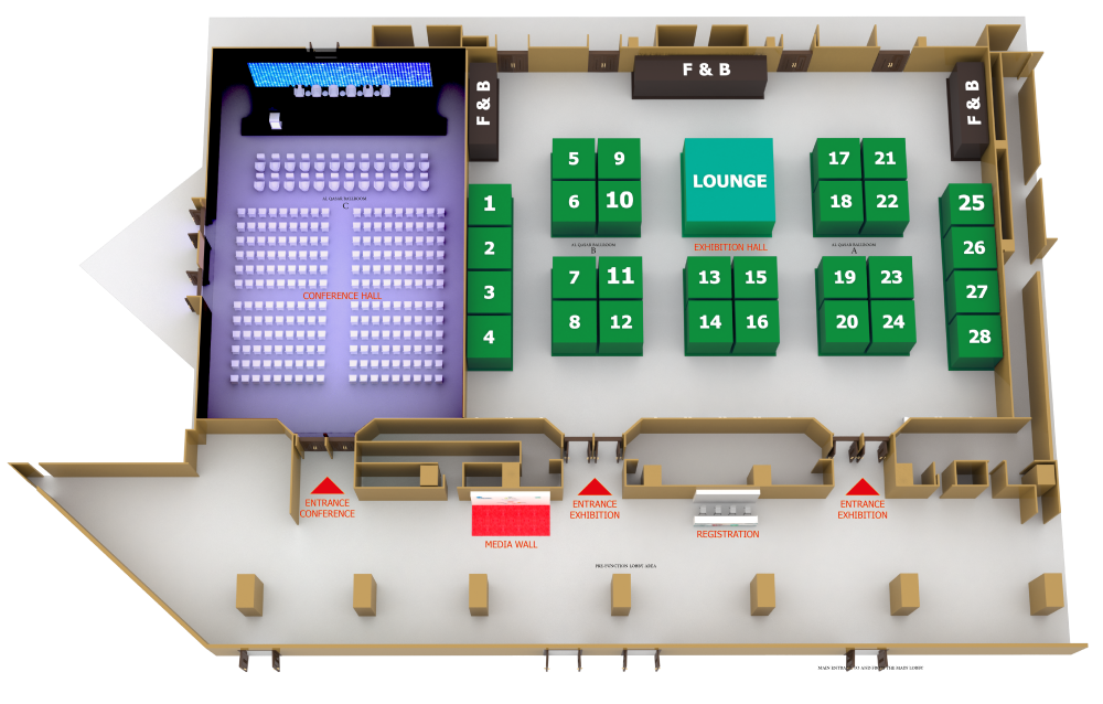 IPMDC 2026 floor plan