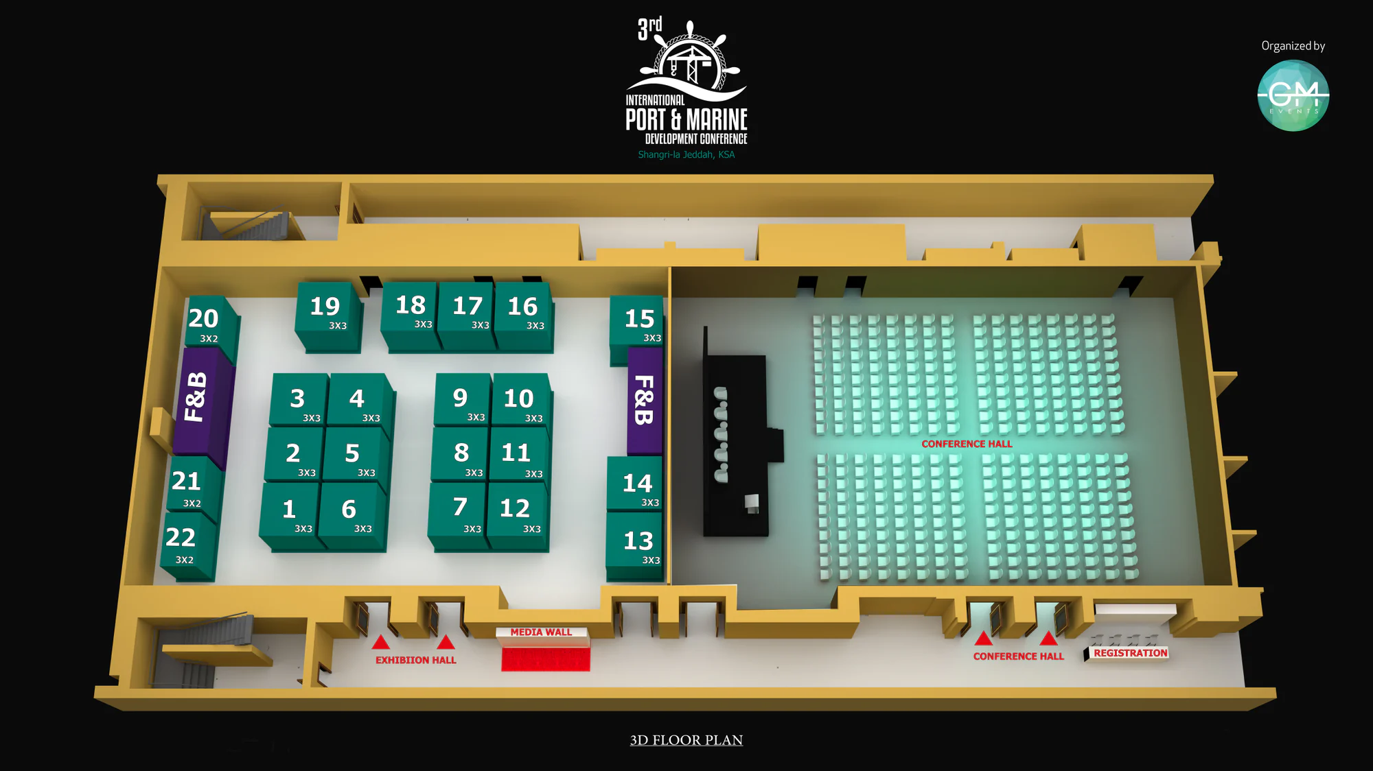 IPMDC 2026 floor plan